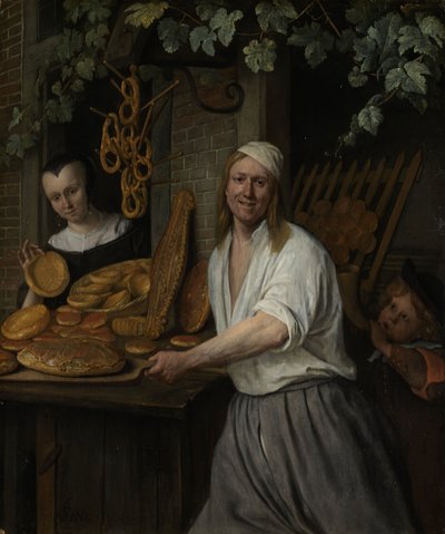 Le Boulanger Arent Oostwaard et sa femme Catherina Keizerswaard, 1658 - Jan Havickszoon Steen