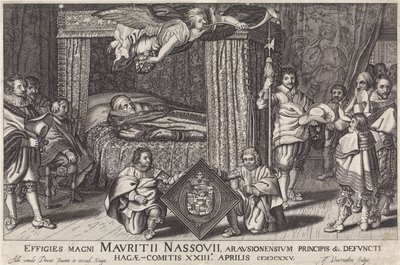 Lit de parade du Prince Maurice, 1625 - Jan Hendriksz. Verstraelen