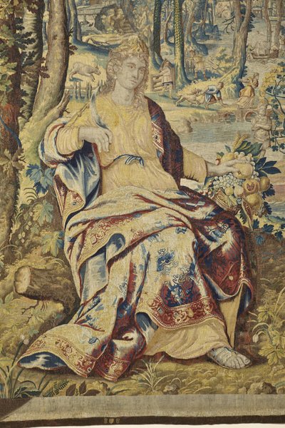 Pomone (détail), de Vertumne et Pomone - Jan II Raes