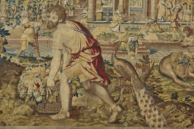 Vertumne (détail), de Vertumne et Pomone - Jan II Raes