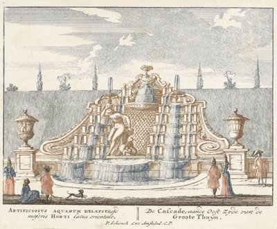 Fontaine dans le jardin du palais de Het Loo, 1694-97 - Jan I van Call
