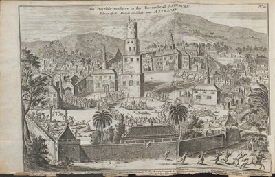 Les émeutes de Stepan Razin à Astrakhan De: Drie aanmerkelyke reizen, 1675 - Jan Jansz. Struys