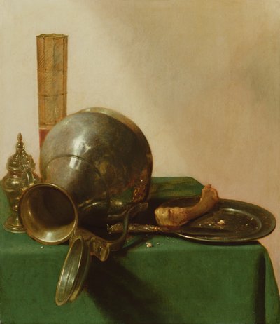Nature morte avec une cruche renversée, c.1632-37 - Jan Jansz. den Uyl