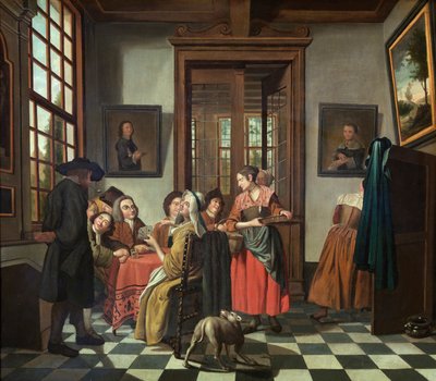 Jeu de cartes - Jan Josef the Younger Horemans