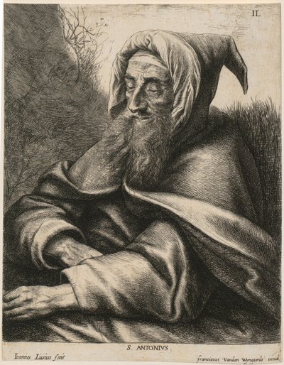 Saint Antoine - Jan Lievens