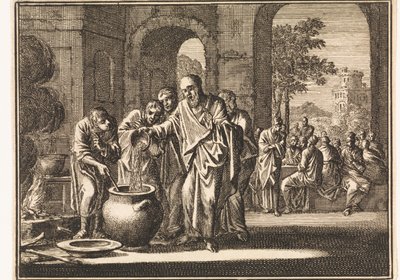 Elisa transforme le pot de purée empoisonné en un plat délicieux - Jan Luyken