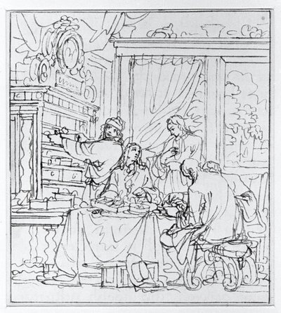 Le cabinet - Jan Luyken