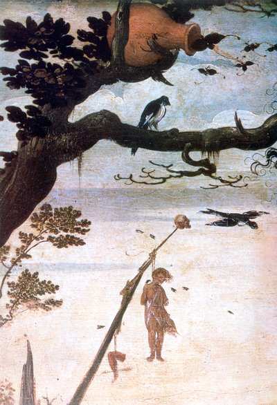 Scène de paysage, légende de Saint Christophe, vers 1520-1559 - Jan Mandyn