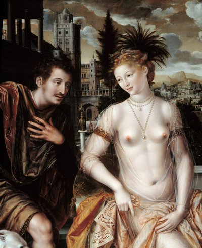 David et Bethsabée - Jan Massys or Metsys