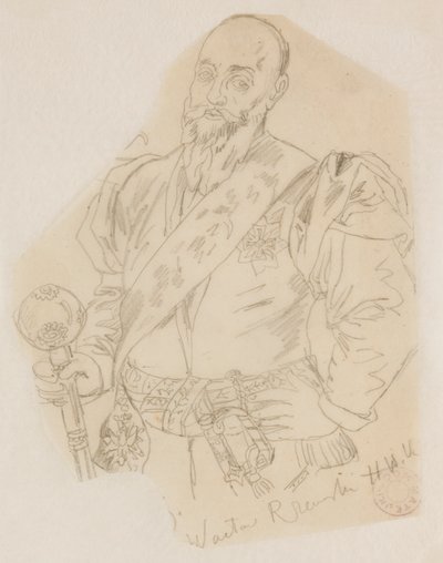 Buste de Wacław Rzewuski, grand hetman de la Couronne - Jan Matejko
