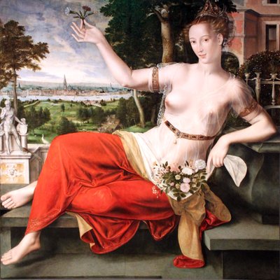Néerlandais : Flora avec la ville d