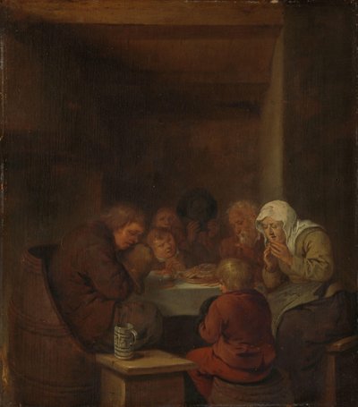 Dire la grâce - Jan Miense Molenaer