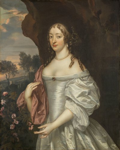 Portrait de Jacoba van Orliens, épouse de Jacob de Witte de Haamstede - Jan Mijtens