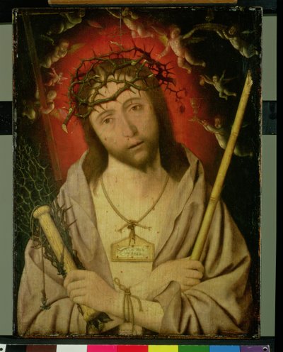 Le Christ en homme de douleurs - Jan Mostaert