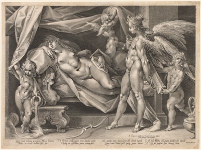 Cupidon et Psyché - Jan Muller