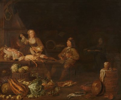 Intérieur de cuisine - Jan Olis