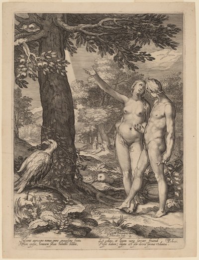Adam et Ève devant l