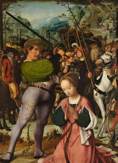 La décapitation de Sainte Catherine - Jan Provoost
