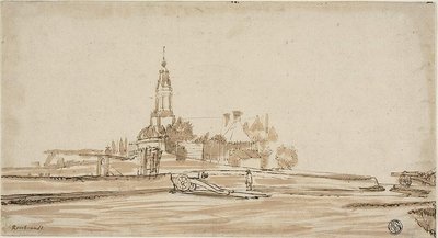 Porte de Haarlem à Amsterdam - Jan Ruischer