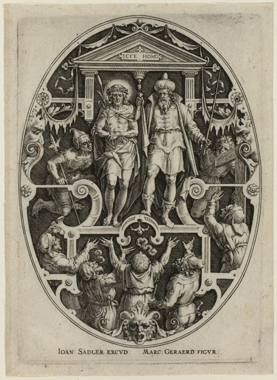 Ecce Homo, extrait de la Passion du Christ - Jan Sadeler I