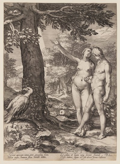 Adam et Eve devant l