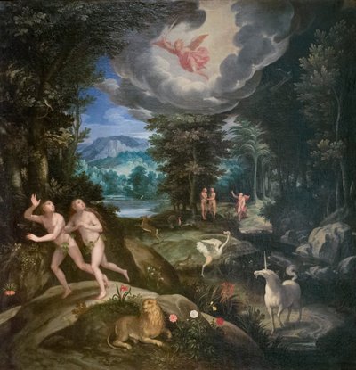 Expulsion du paradis terrestre - Jan Soens