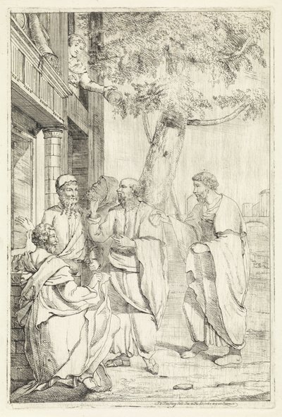 Socrate et Xanthippe - Jan Tersteeg