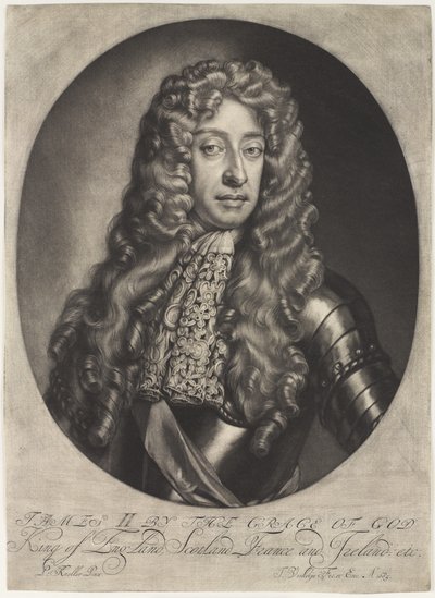 Jacques II par la grâce de Dieu Roi d