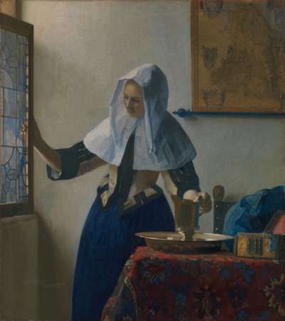 Jeune femme avec une cruche d