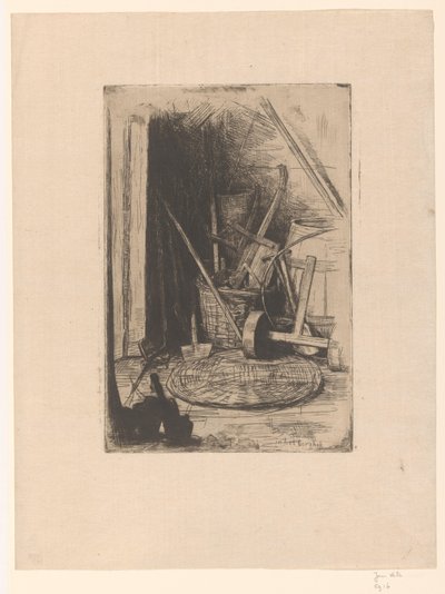 Dans le débarras - Jan Veth