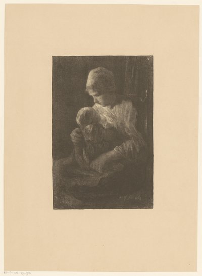 Mère avec enfant - Jan Veth