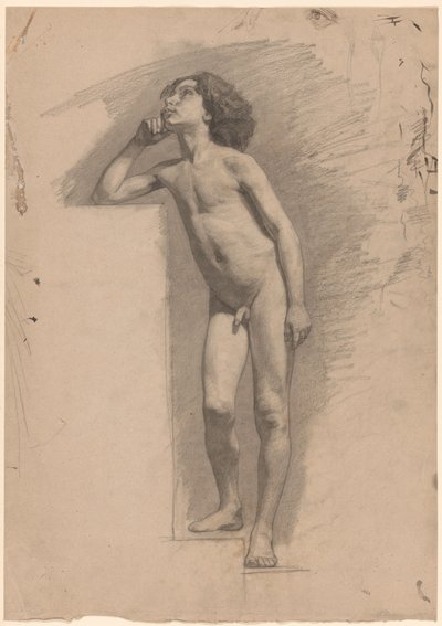 Garçon nu debout - Jan Veth