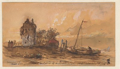 Paysage fluvial - Jan Weissenbruch