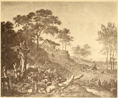 Paysage avec ferme - Jan Wijnants