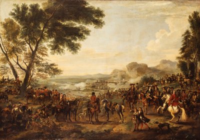 Le Roi Guillaume III et ses Troupes se Préparant pour une Bataille - Jan Wyck