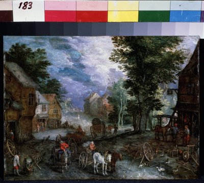 La forge - Jan the Elder Brueghel
