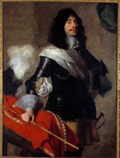 Portrait du petit-fils de Pierre Corneille en uniforme de capitaine des chevau-légers - Jan van Ryn