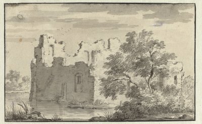 Ruine de la maison de Foreest ou Oosterwijk - Jan van Aken (attributed to)