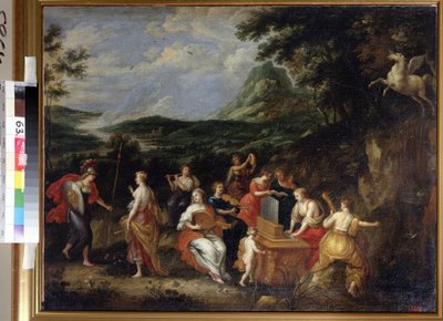 Pallas Athéna et les Muses - Jan van Balen