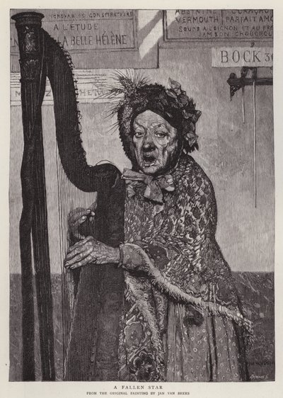 Une étoile tombée - Jan van Beers