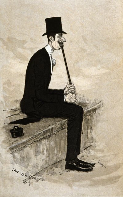 Un homme de la société parisienne - Jan van Beers
