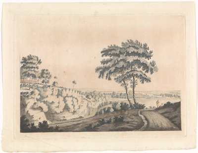 Paysage avec un château sur une colline - Jan van Call (I) (possibly)