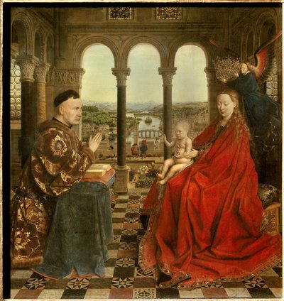 La Vierge du Chancelier Rolin - Jan van Eyck