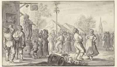Fête de village - Jan van Goyen