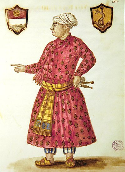 Antonio Manunzio dans la région moghole - Jan van Grevenbroeck