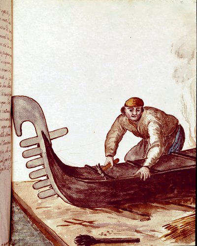 Fabrication de gondoles - Jan van Grevenbroeck