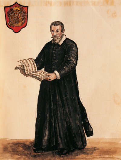Portrait du compositeur italien Claudio Monteverdi - Jan van Grevenbroeck