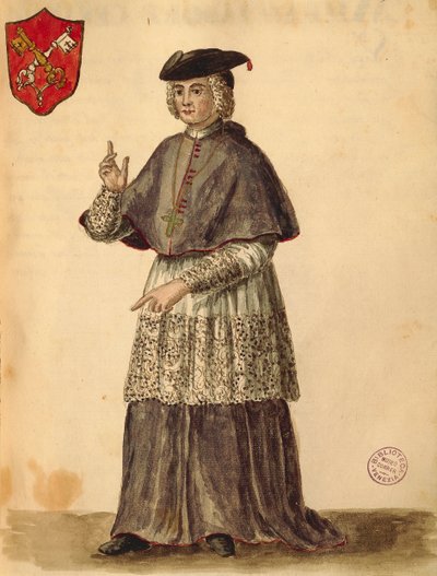 Légat papal à la Sérénissime, Gli Abiti de Veneziani - Jan van Grevenbroeck