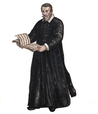 Portrait de Claudio Monteverdi (1567-1643), compositeur italien d