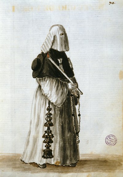 Robes de la Confrérie de la Souffrance de la Mort - Jan van Grevenbroeck